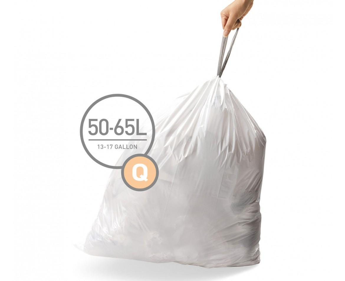 simplehuman CW0176 code Q custom fit liners 1 x refill packs (20 liners)