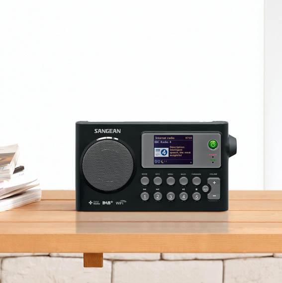 Sangean WFR-27C Internet Radio / DAB+ / FM-RDS / Network Music Player Digital Receiver