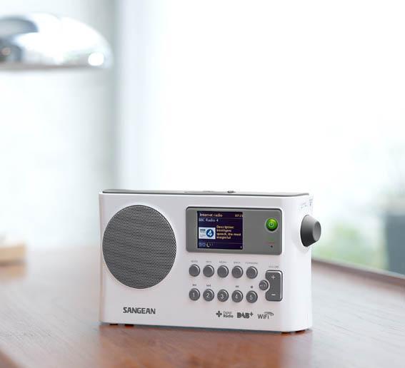 Sangean WFR-28C Internet rádió / DAB+ / FM-RDS rádió / USB media lejátszó