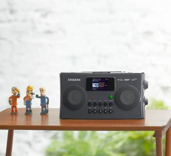 Sangean WFR-29C GRAY Internet Radio / DAB+ / FM-RDS / USB Network Music Player Digital Receiver