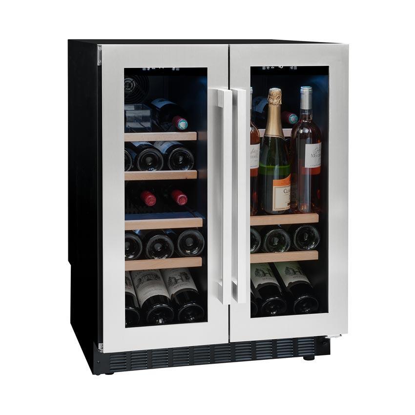 Avintage AVU41SXDPA 42 bottles, 2 zones built under counter wine cellar