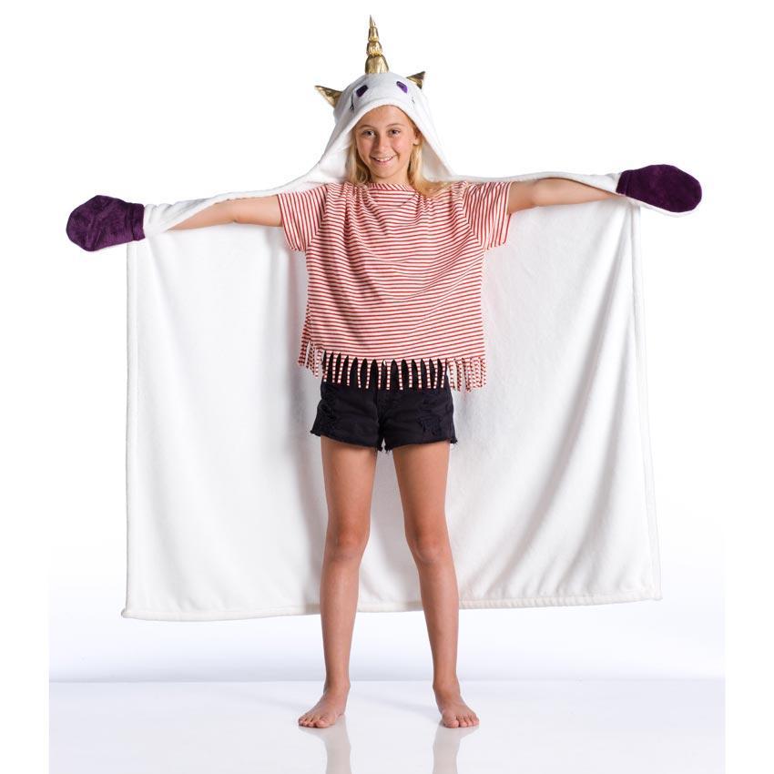Kanguru Unicorn (1196) wearable blanket for kids