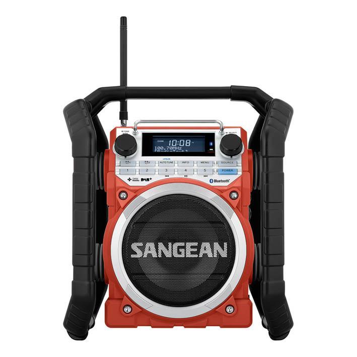 Sangean U-4 DBT BLACK DAB+ / FM-RDS / Bluetooth / Aux-in Ultra Rugged Digital Tuning Worksite radio